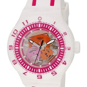 NWT SWATCH Unisex Feel the Wave White Watch